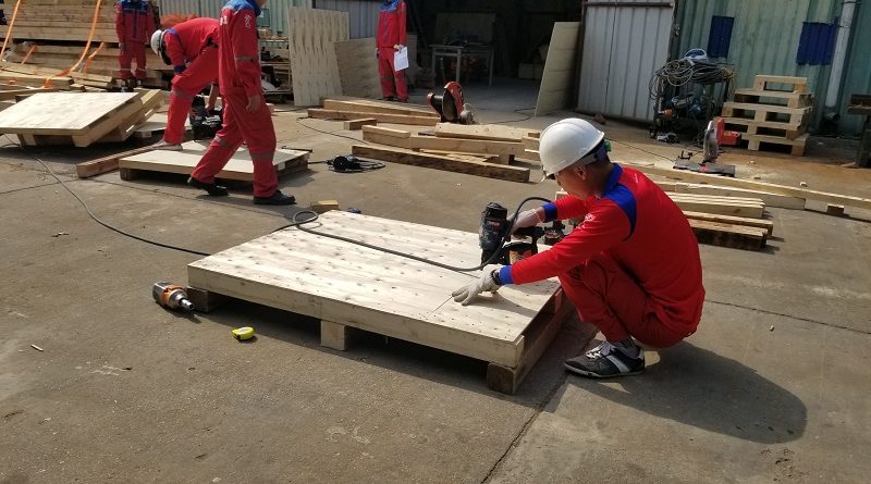 Pallet 1 Mặt Gỗ Kín